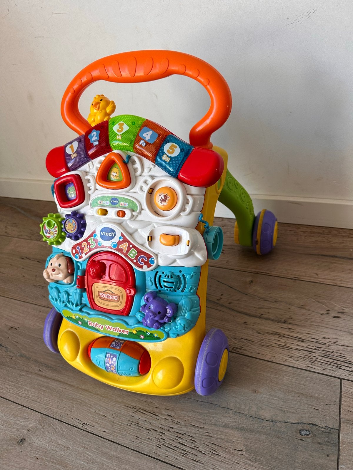 VTech Baby Walker en Toet Toet Auto's/Zoef Zoef Dieren, Ophalen, Gebruikt, Overige typen, Met licht