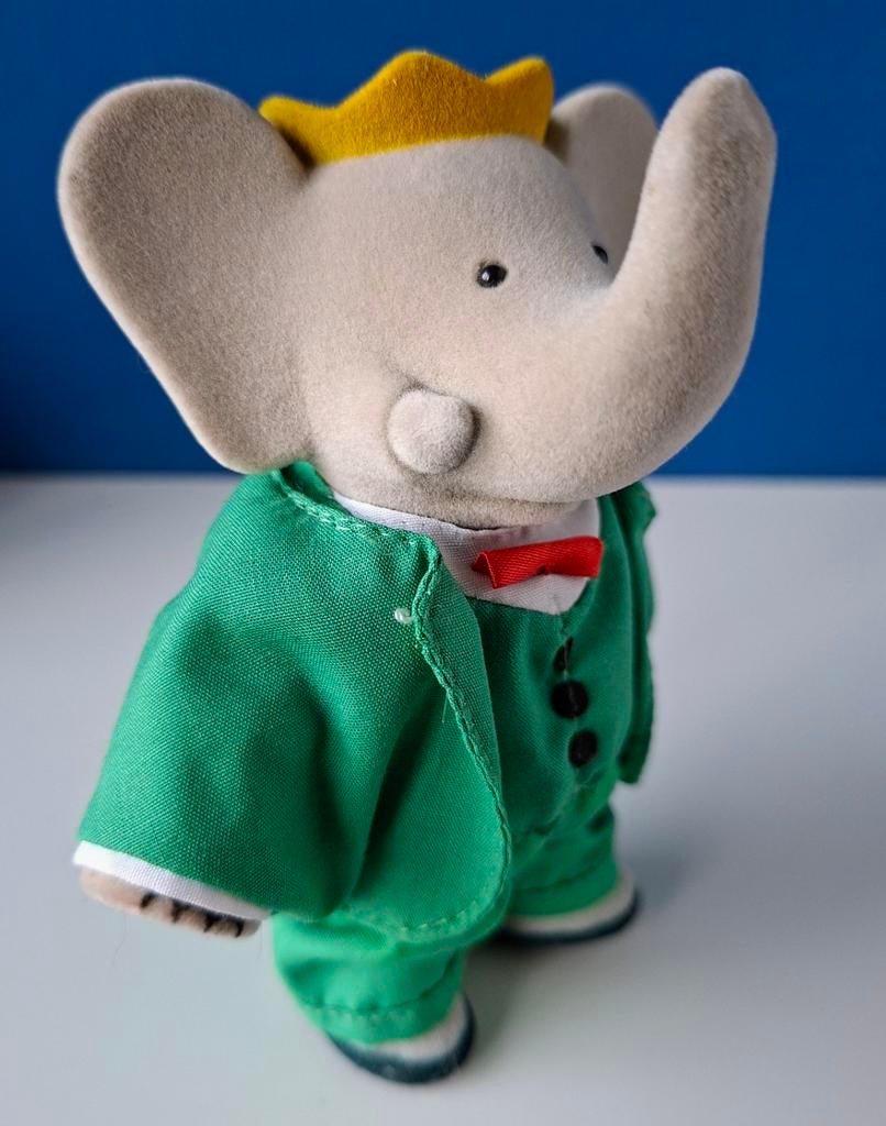Vintage Sylvanian Forest Families Babar de Olifant, Verzamelen, Ophalen of Verzenden, Gebruikt