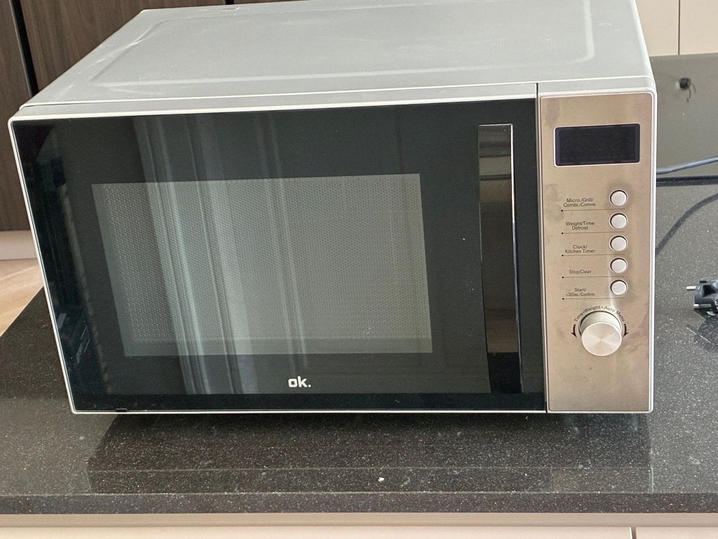OK OMW 3332 DM combi oven, Witgoed en Apparatuur, Ovens, Ophalen, Minder dan 45 cm, Overige merken, Draaiplateau