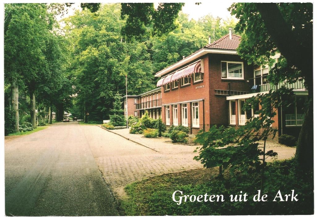 991403 Ter Apel 80+ Groningen De Ark Gelopen met postzegel