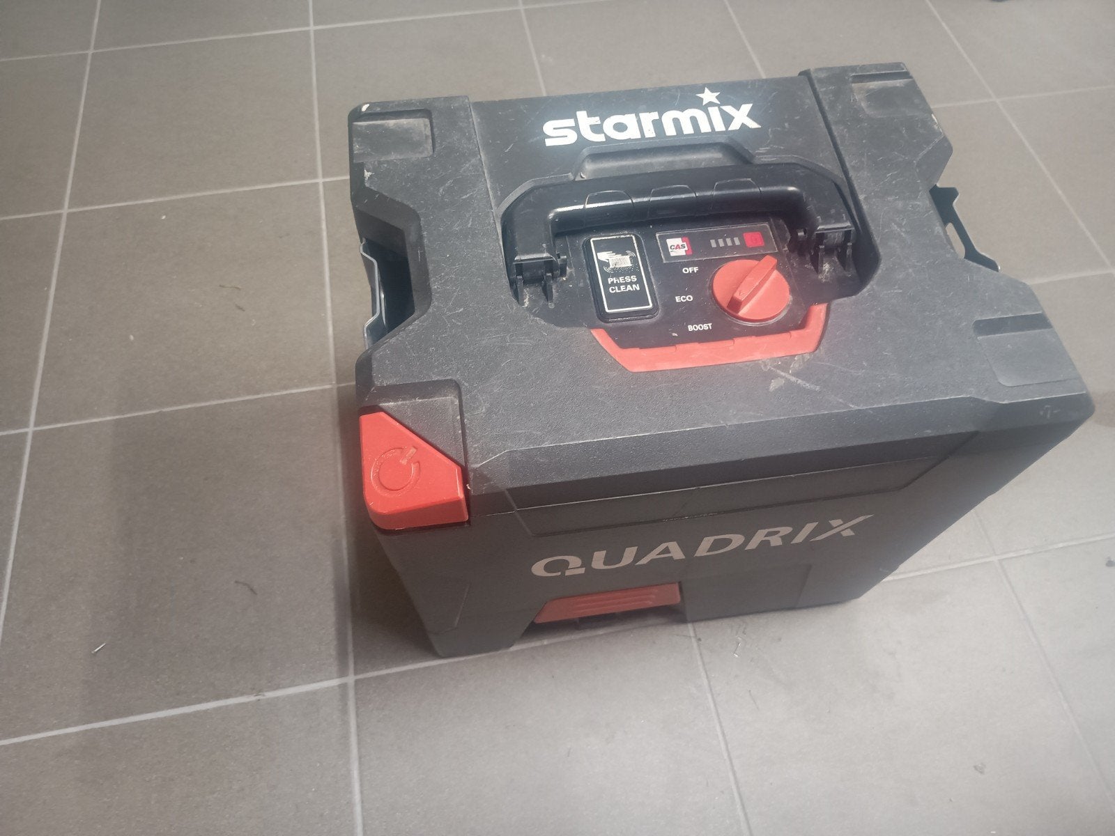 Compacte stofzuiger starmix quadrix, Doe-het-zelf en Verbouw, Ventilatie en Afzuiging, Ophalen of Verzenden, Gebruikt