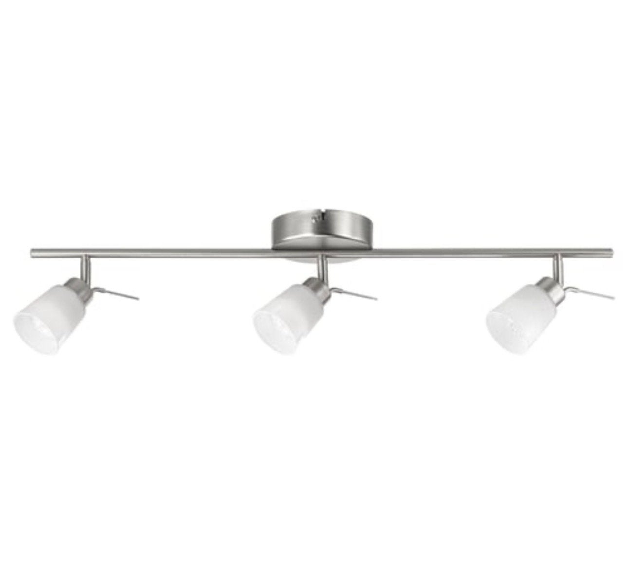 IKEA BASISK Wandspot met 3 spots [3 units], Ophalen, Gebruikt, Geschikt voor plafondmontage, Metaal