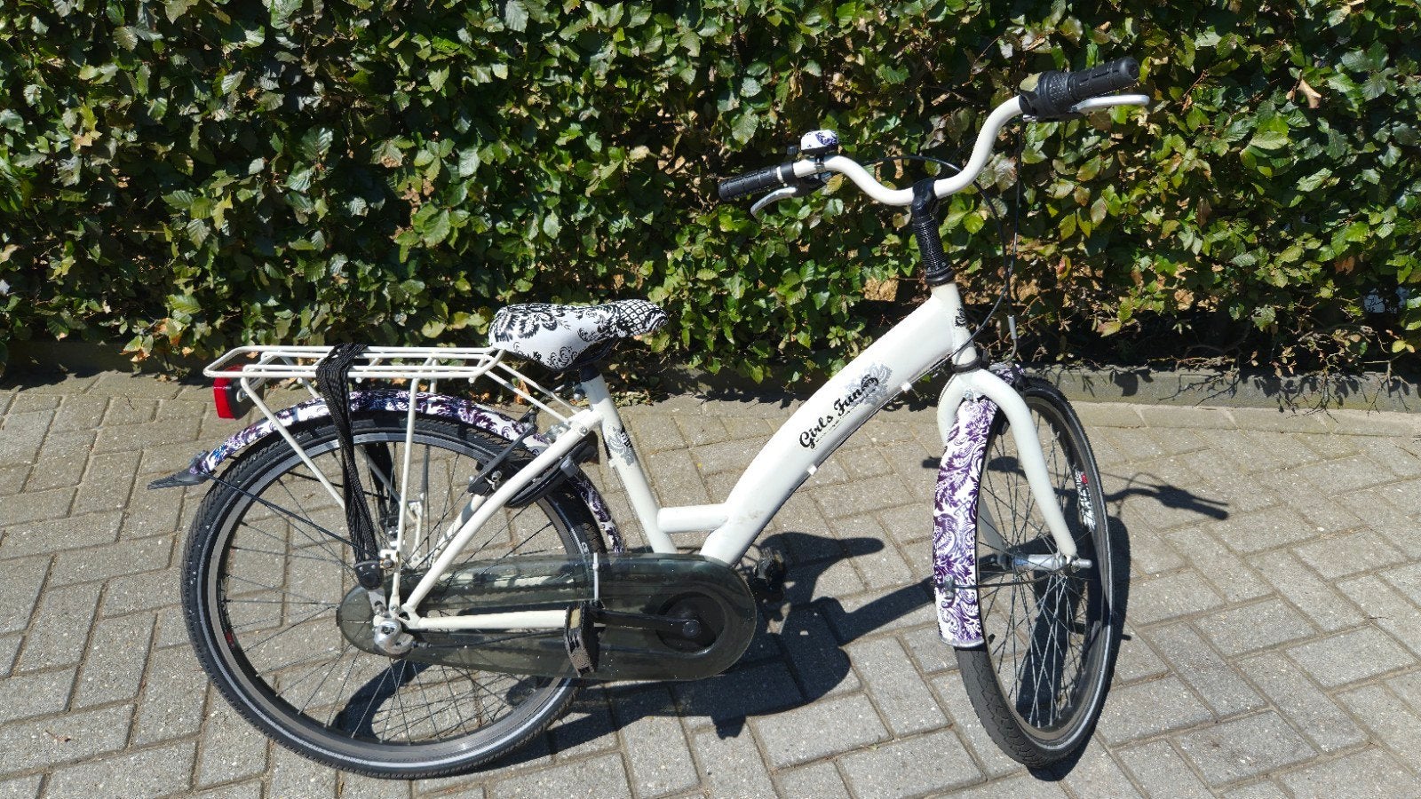 24 inch fiets, Terugtraprem, Versnellingen, Ophalen of Verzenden, Gebruikt