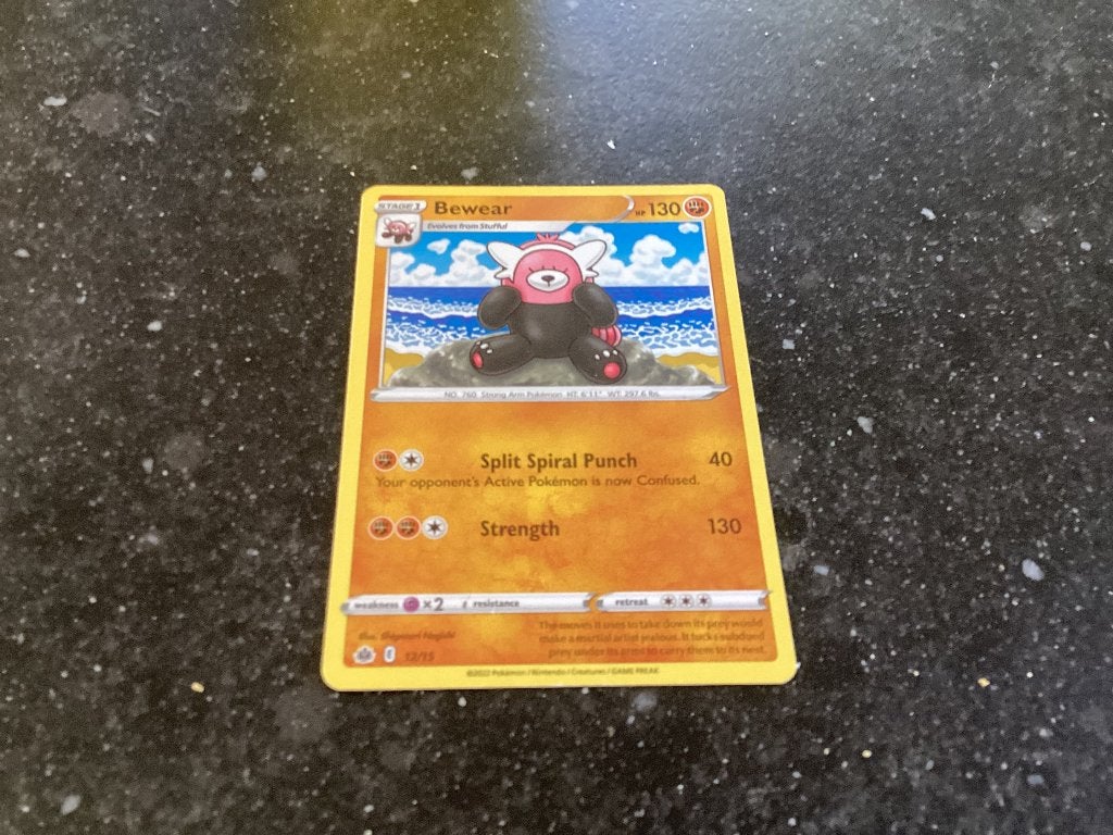 Pokemon kaart bewear, Ophalen of Verzenden, Nieuw, Losse kaart
