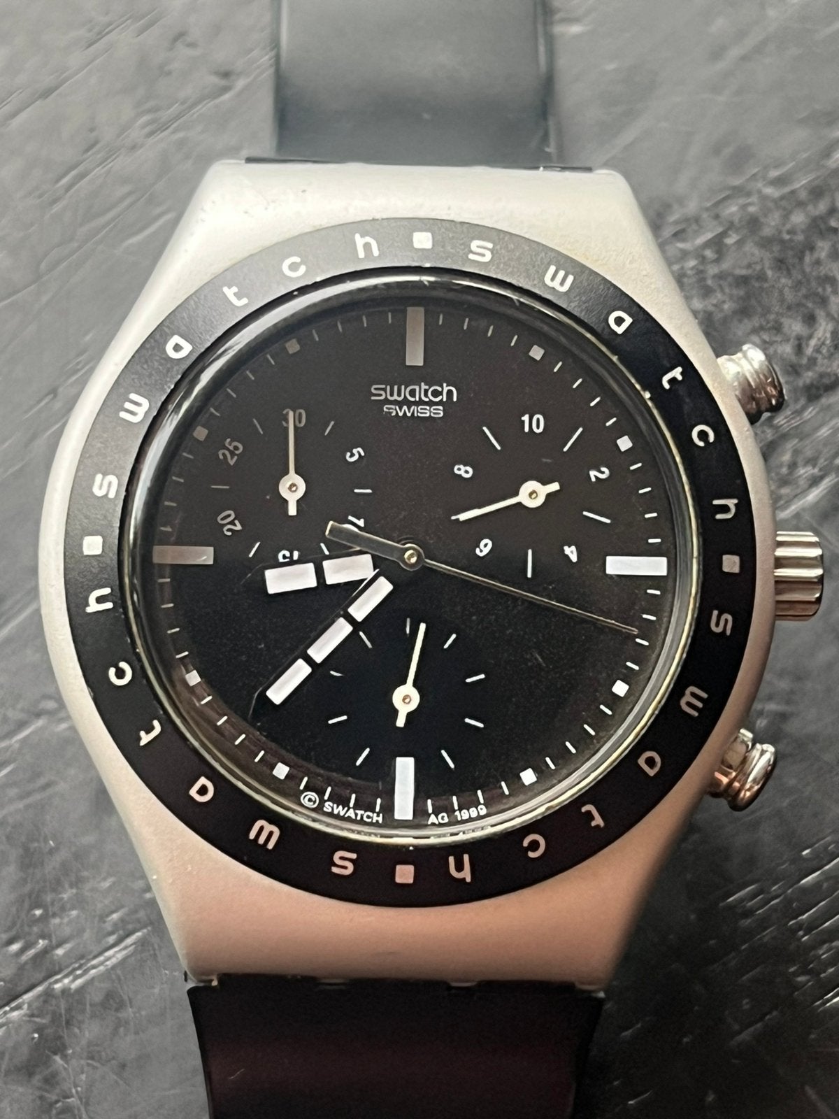 Swatch irony, Sieraden, Tassen en Uiterlijk, Horloges | Dames, Ophalen of Verzenden, Kunststof, Swatch