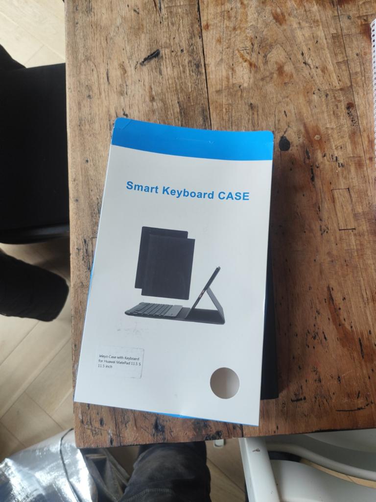 Huawei MatePad 11.5 S 2023 Smart Keyboard Case (z.g.a.n.), Ophalen of Verzenden, Zo goed als nieuw, 11 inch, Bescherming voor- en achterkant