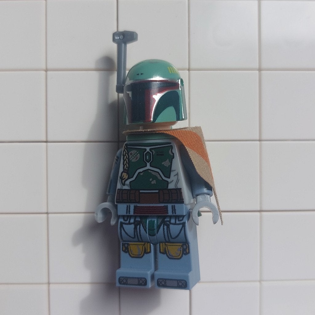 LEGO Star Wars Minifig - Boba Fett - sw0977, Ophalen of Verzenden, Zo goed als nieuw