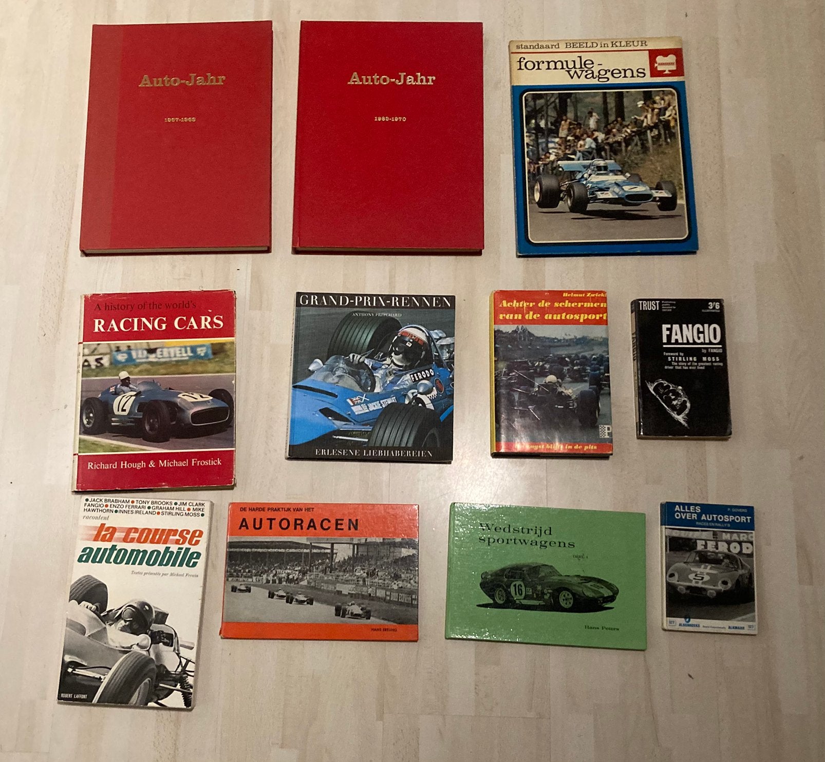 Antieke autosport boeken, Ophalen of Verzenden, Gelezen, Algemeen