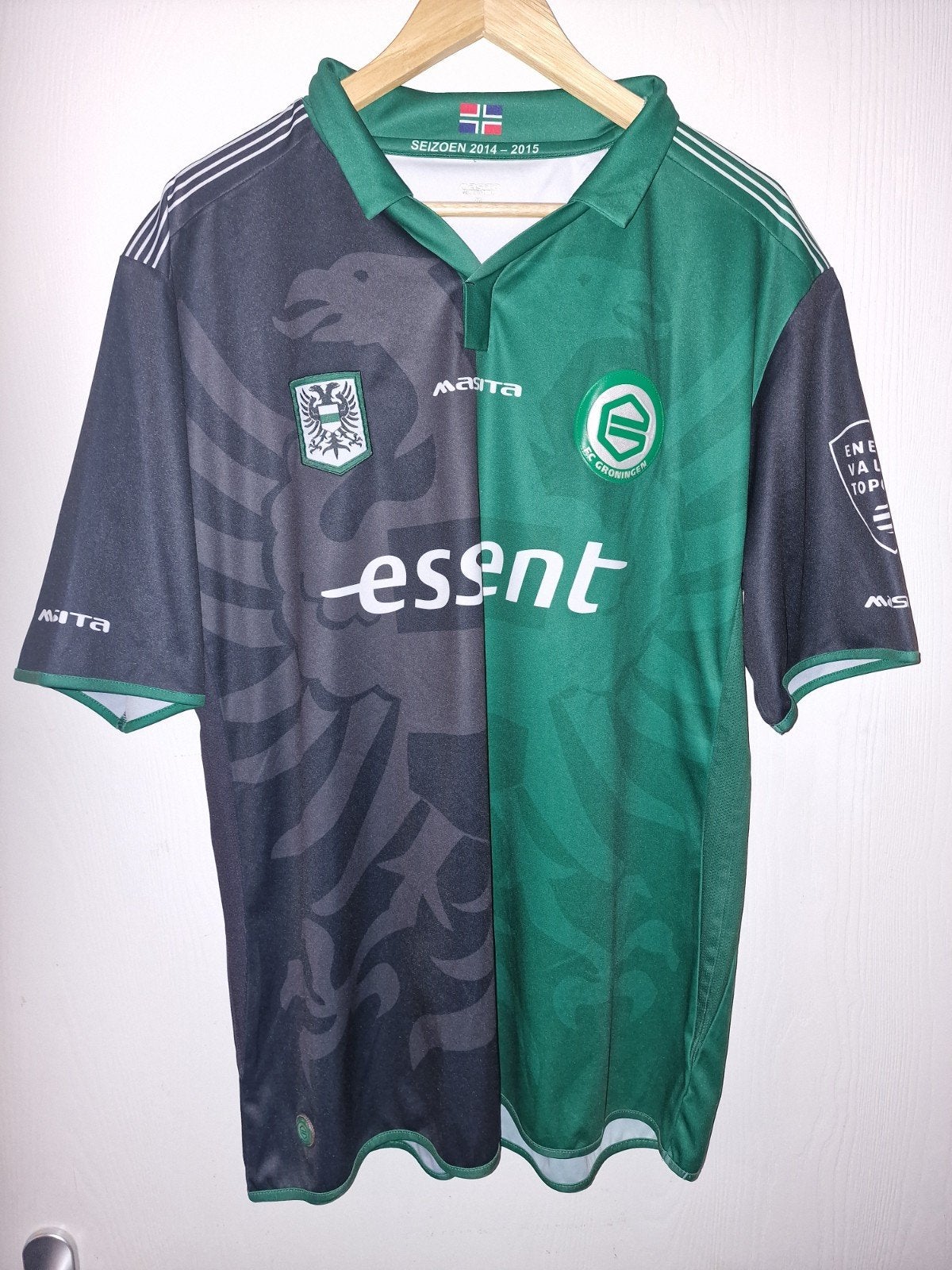 FC Groningen Thuisshirt 2014-2015 Chery #10 Maat 2XL, Ophalen of Verzenden, Gebruikt, Overige binnenlandse clubs, Shirt