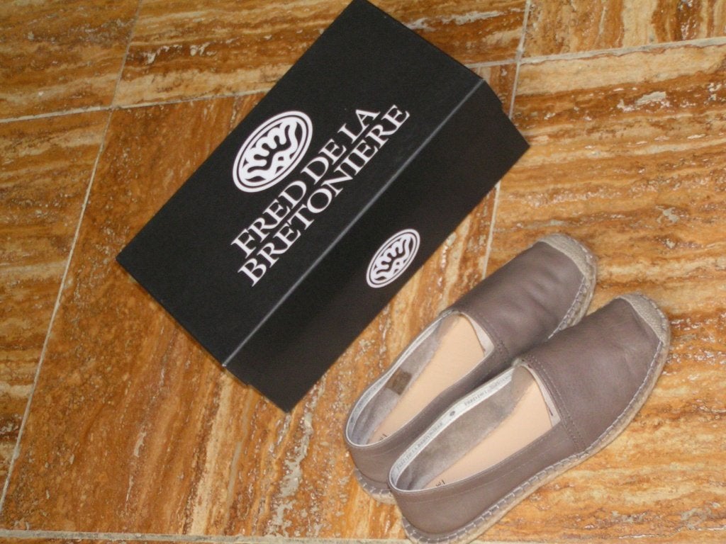 FRED de LA BRETONIERE espadrlles,Mt 36,Nieuw met een doos, Bruin, Fred de la bretoniere, Nieuw, Ophalen of Verzenden
