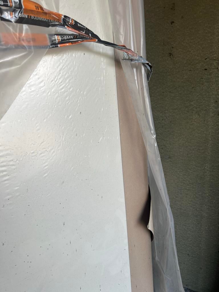 Svedex Superlakdeur opdek SL1 93x211,5 cm rechts warm wit, Ophalen, 80 tot 100 cm, Binnendeur, Nieuw