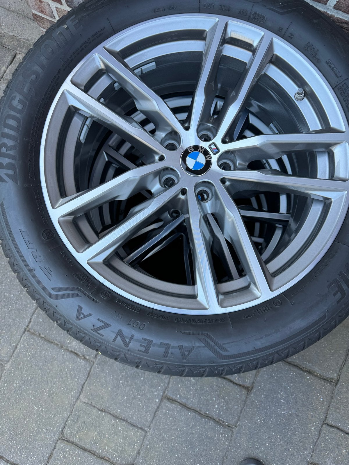 BMW 19 inch velgen met Bridgestone Alenza zomerbanden, Banden en Velgen, Personenwagen, Zomerbanden, Ophalen