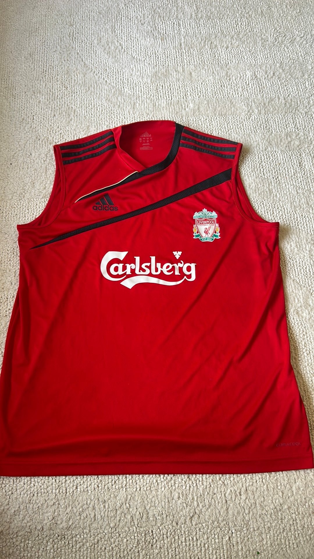 Liverpool trainings shirt 2008-2010, Ophalen of Verzenden, Zo goed als nieuw, Buitenlandse clubs, Shirt