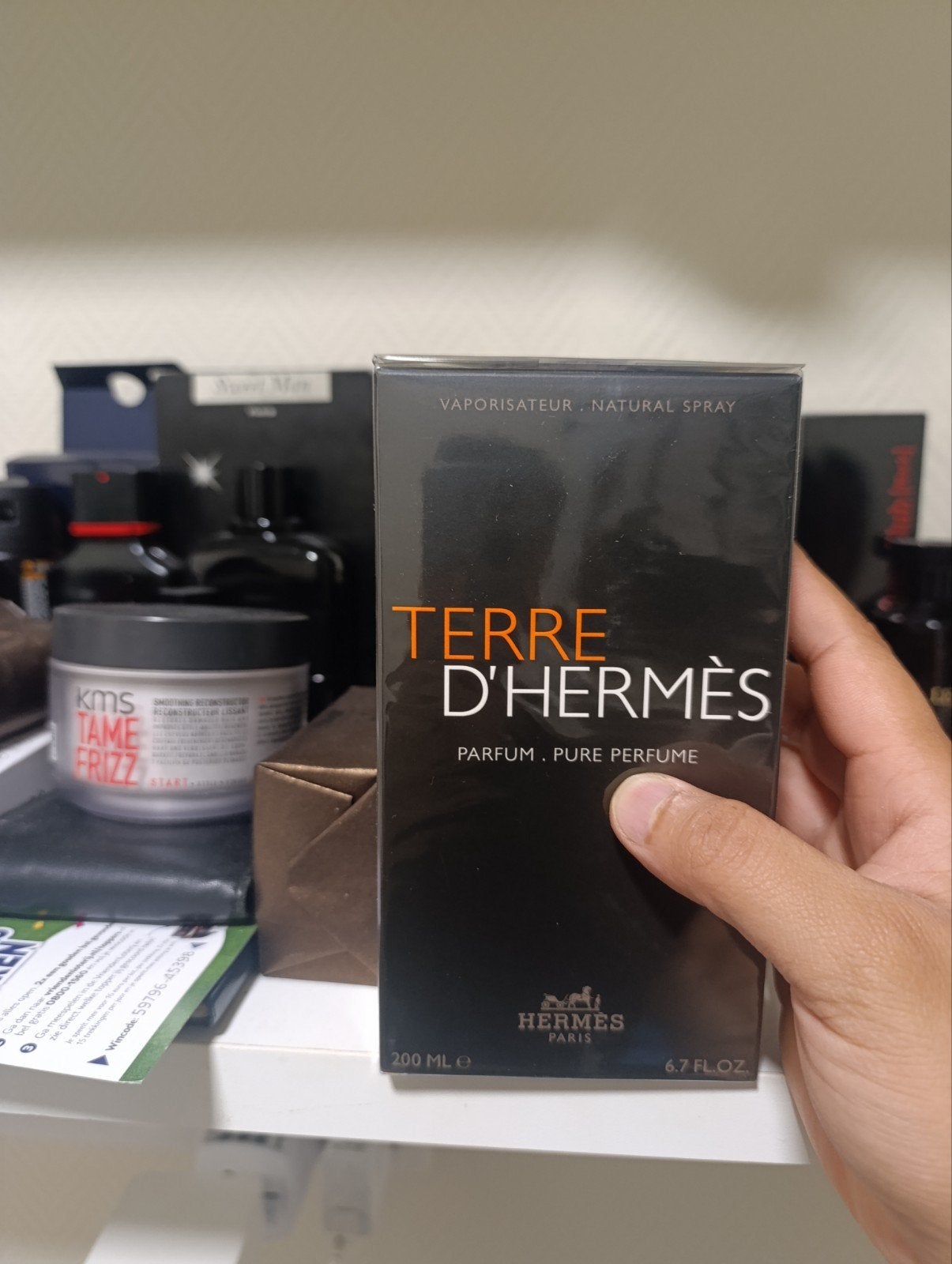Terre d'Hermès Parfum 200ml - Nieuw in verpakking, Ophalen of Verzenden, Nieuw
