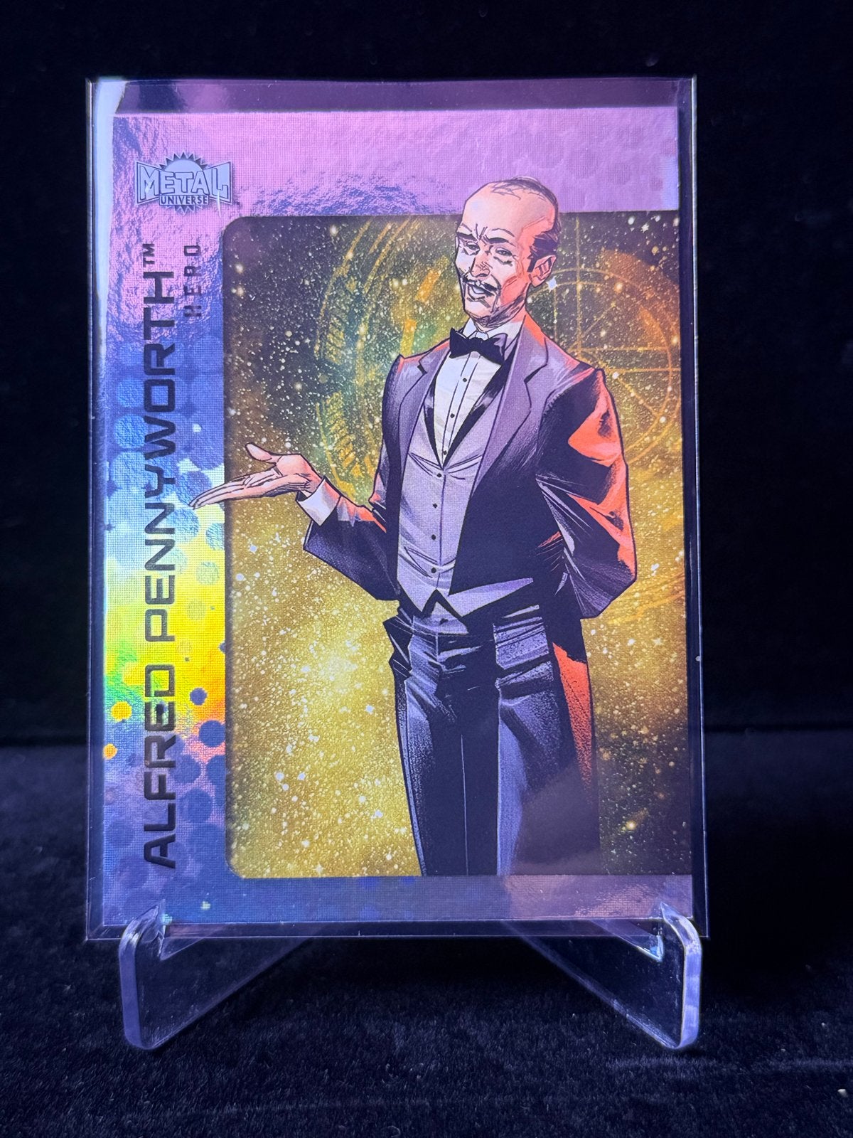Upper Deck Skybox Metal Batman Alfred Pennyworth Retribution, Verzamelen, Ophalen of Verzenden, Superheld, Zo goed als nieuw, Beeldje of Figuurtje