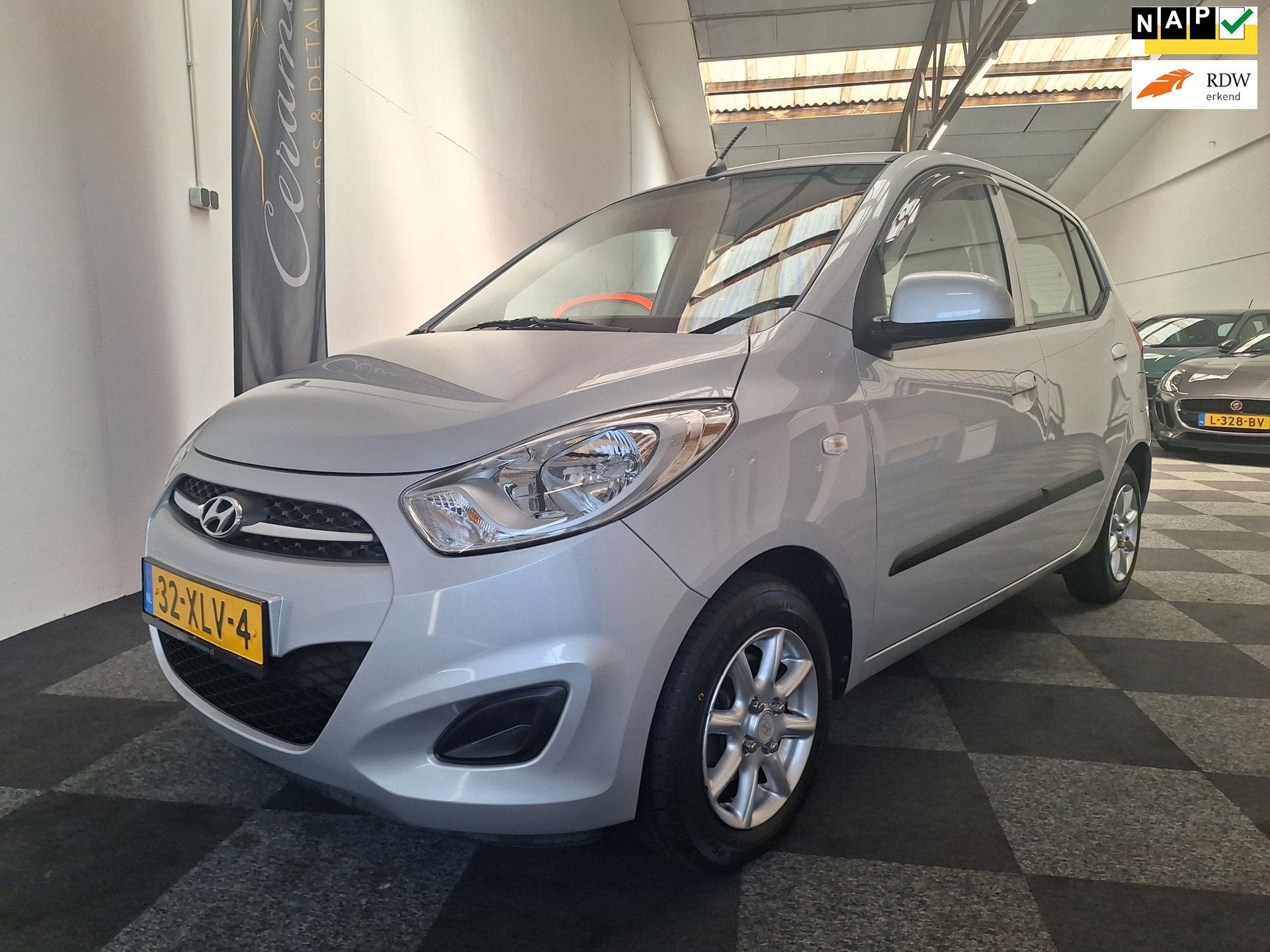 Hyundai I10 1.1 i-Drive 1e EIG. 5 pers uitv. 46.000 km NAP, Euro 5, Stof, Gebruikt, 4 cilinders