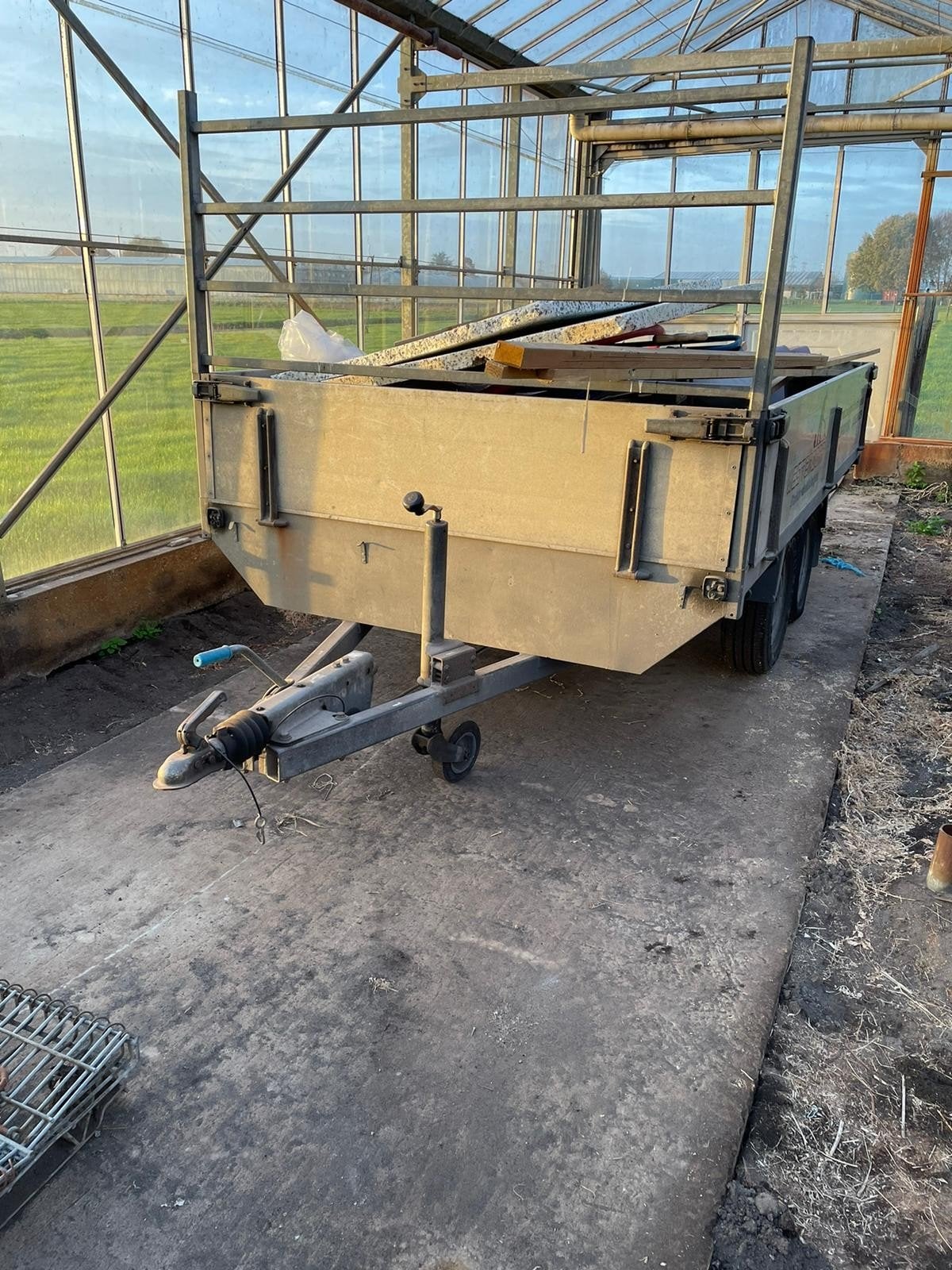 Aanhangwagen met kenteken, Auto diversen, Ophalen, Gebruikt
