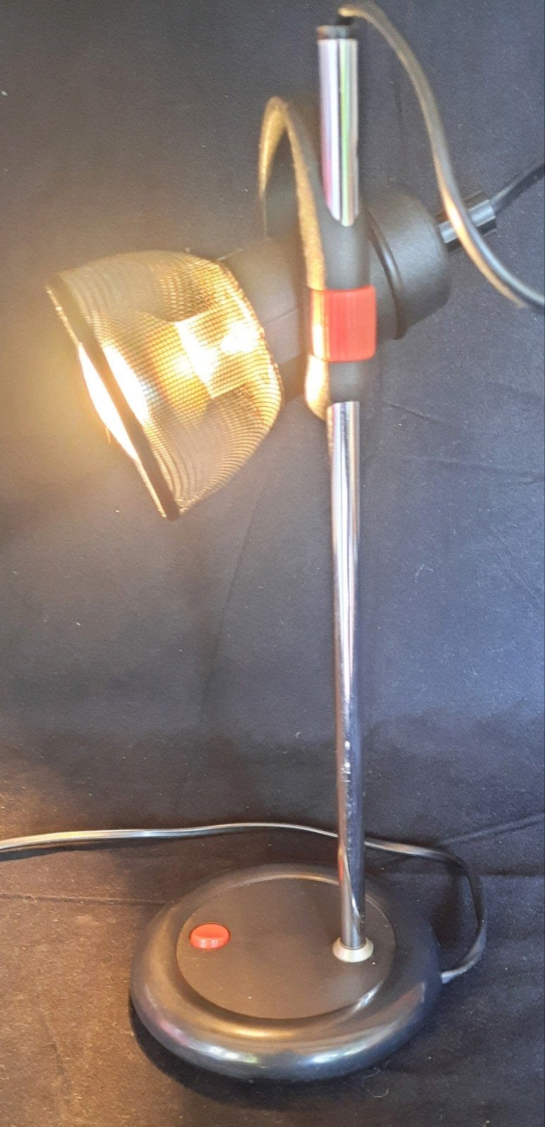 Tafel bureaulamp merk brilliant jaren 70/80,zie beschrijving, Ophalen of Verzenden, Kunststof, Bureaulamp, Vintage
