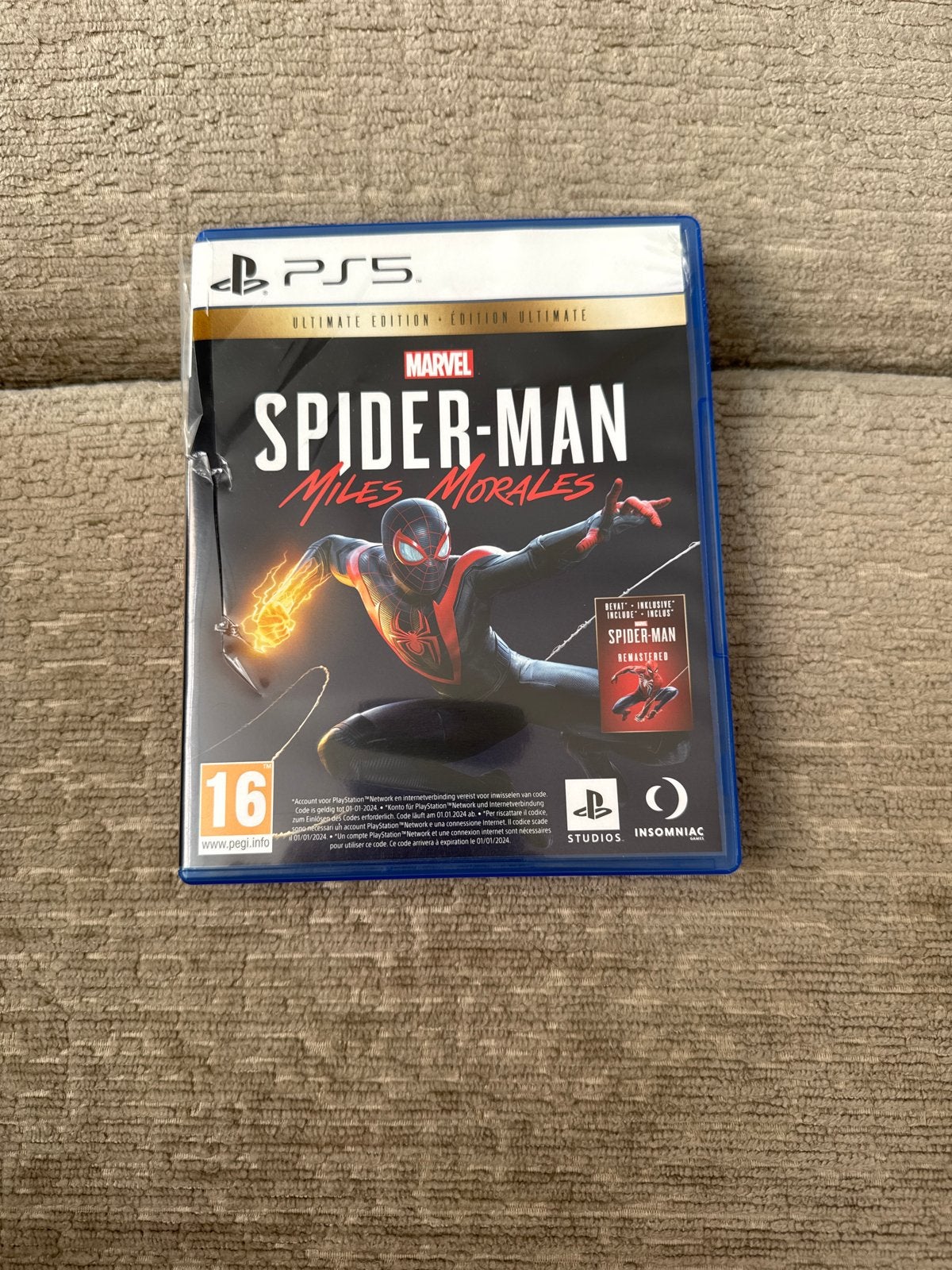 Marvel's Spider-Man: Miles Morales Ultimate Edition PS5, Avontuur en Actie, 1 speler, Ophalen of Verzenden, Zo goed als nieuw