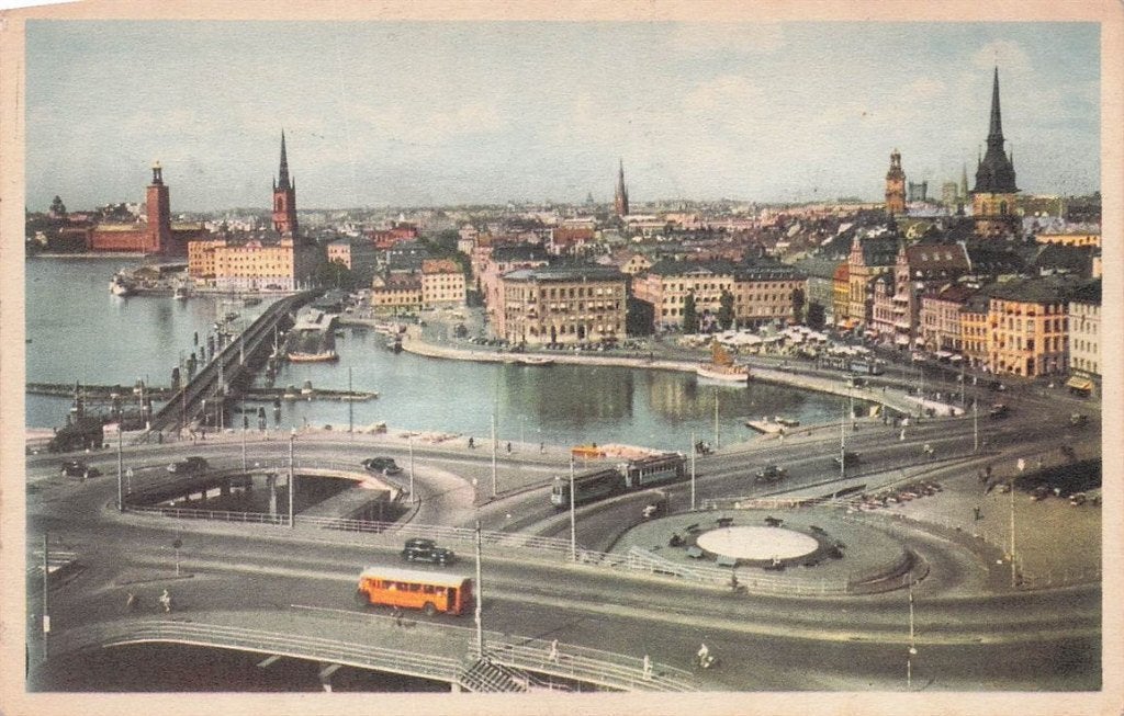 702-458-017 Stockholm, Verzenden, Voor 1920, Overig Europa