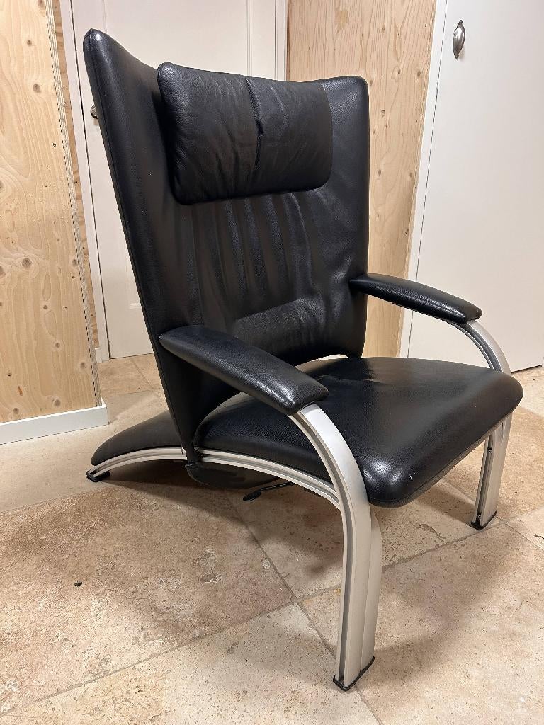 Design fauteuil WK Wohnen spot 698, Huis en Inrichting, Fauteuils, Ophalen, 75 tot 100 cm, Zo goed als nieuw, Modern