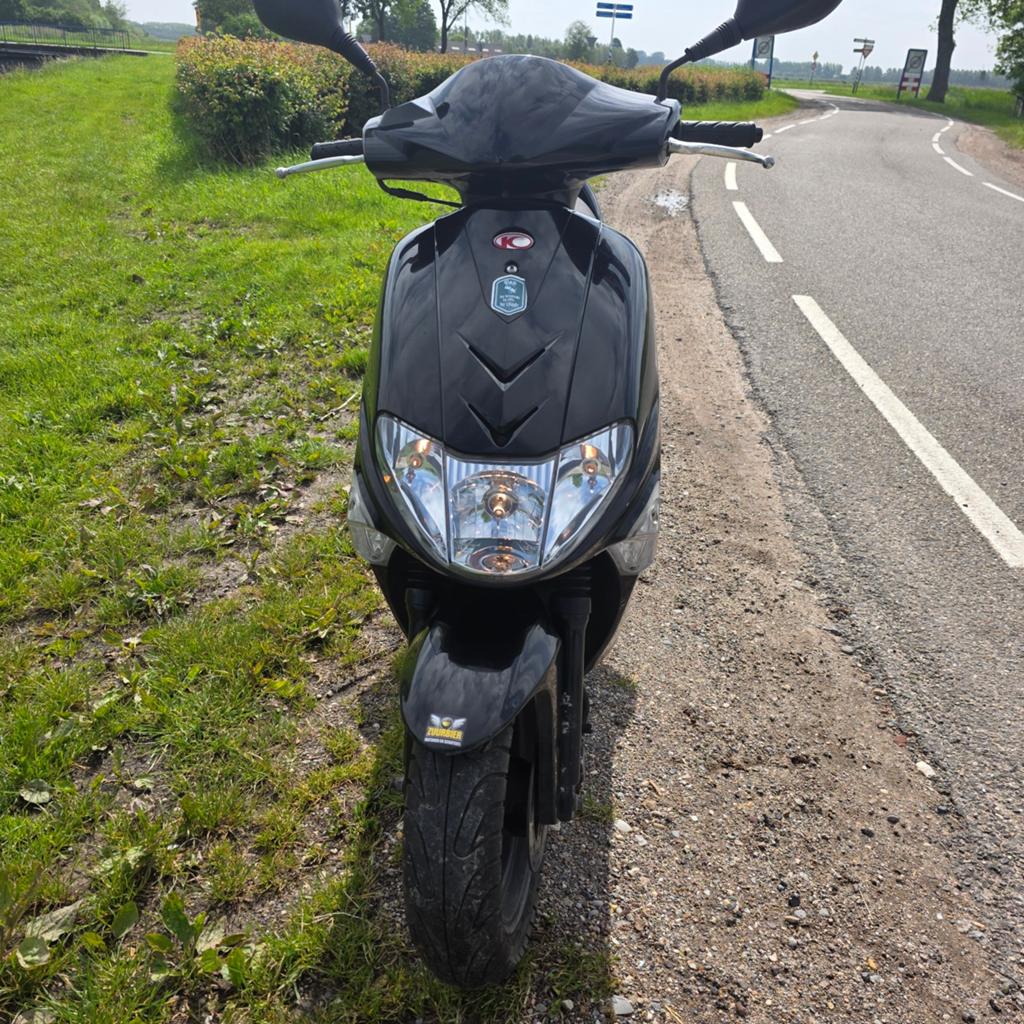 Kymco Vitality -Blauwe kenteken, Fietsen en Brommers, Scooters | Kymco, Ophalen, Tweetakt, Gebruikt, Overige modellen