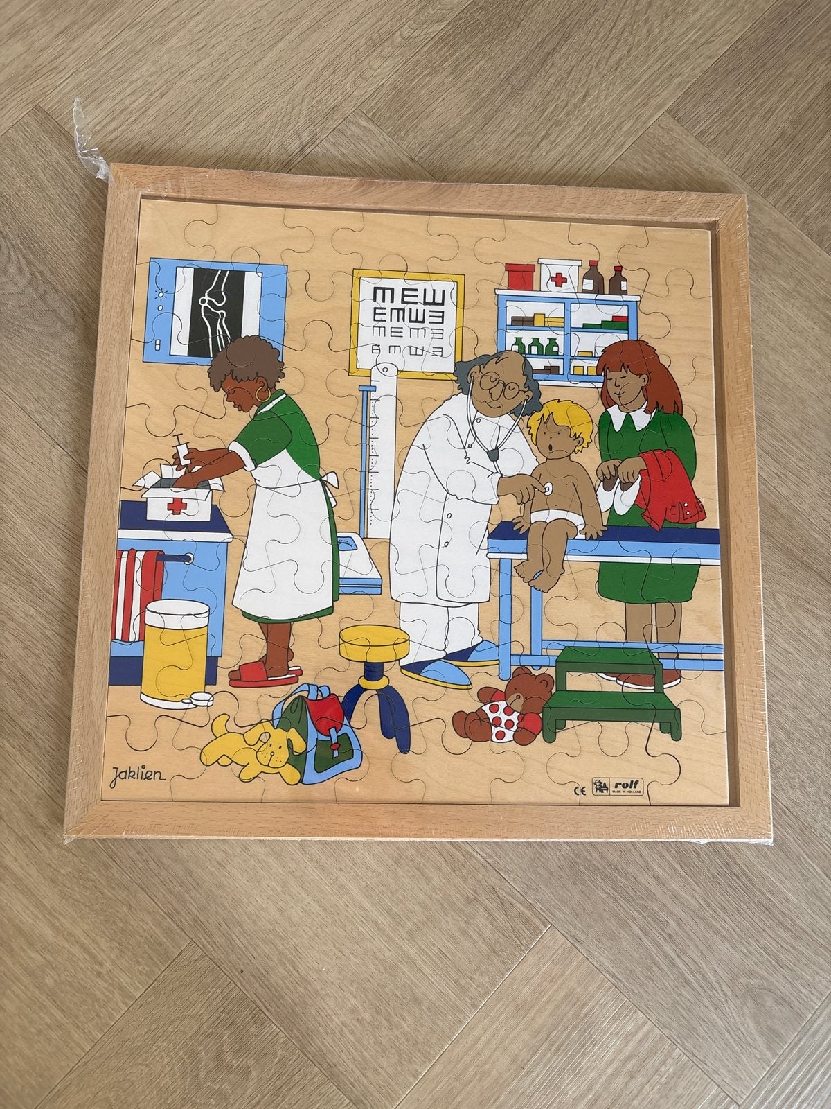 Houten puzzel van Rolf - Doktersthema, Ophalen, Nieuw, Puzzelen