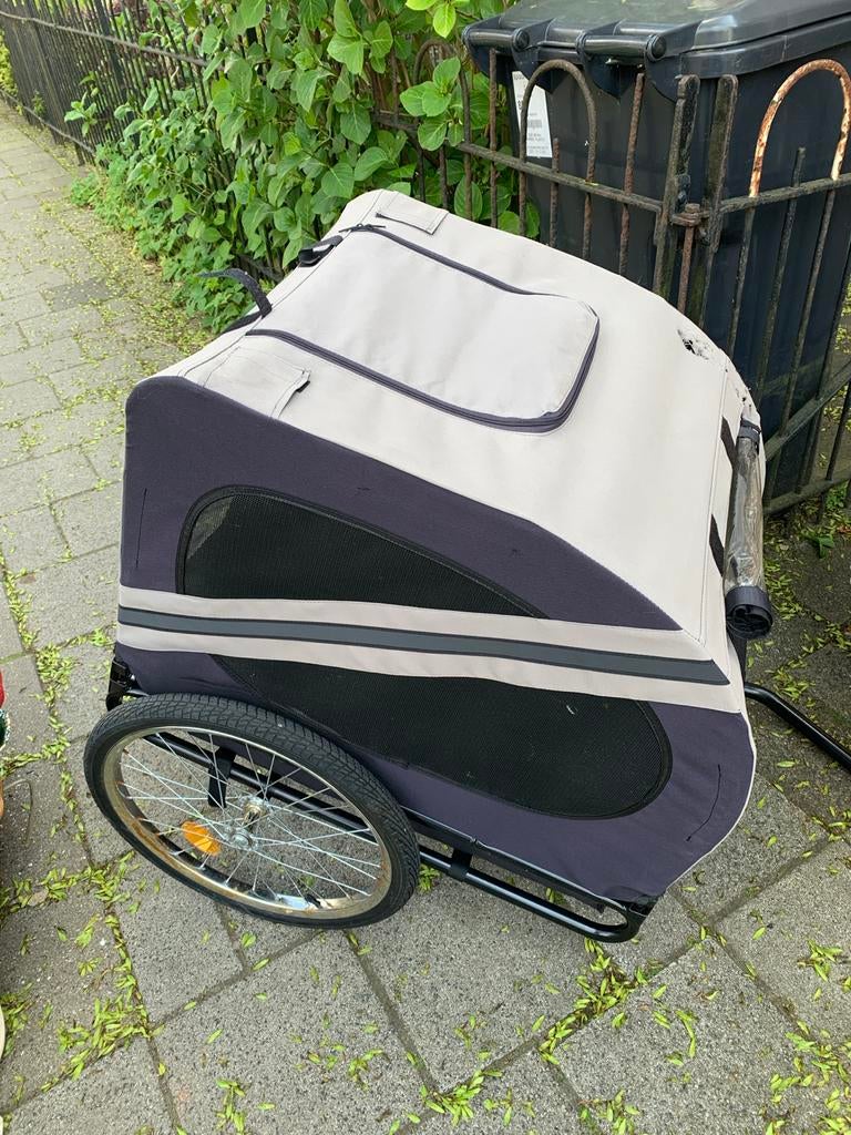 Prima fietskar voor honden (20-40kg) - Ophalen in Haarlem, Ophalen, Gebruikt, Hondenkar, 20 tot 40 kg