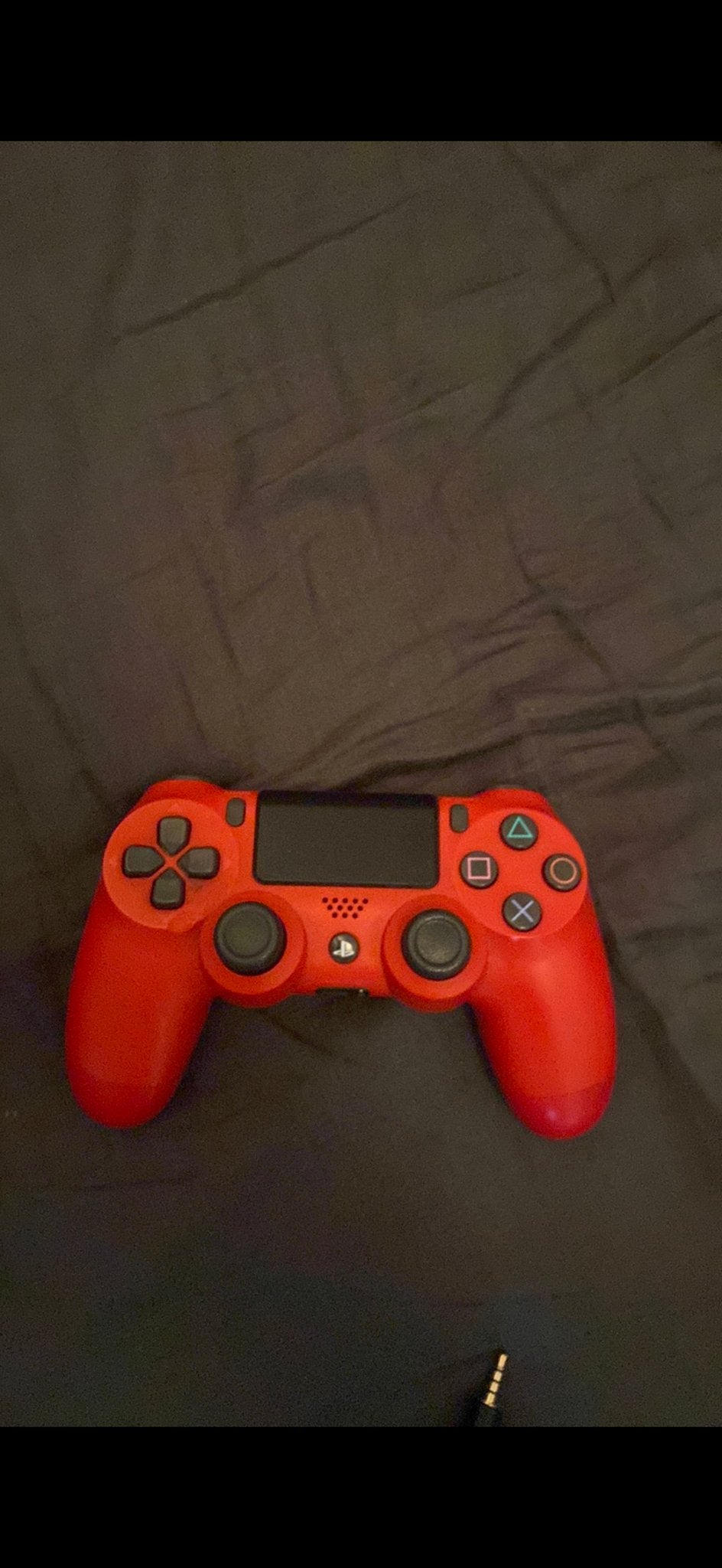 PlayStation 4 met rode controller en extra spellen, Ophalen of Verzenden, Met 1 controller, Original, 500 GB