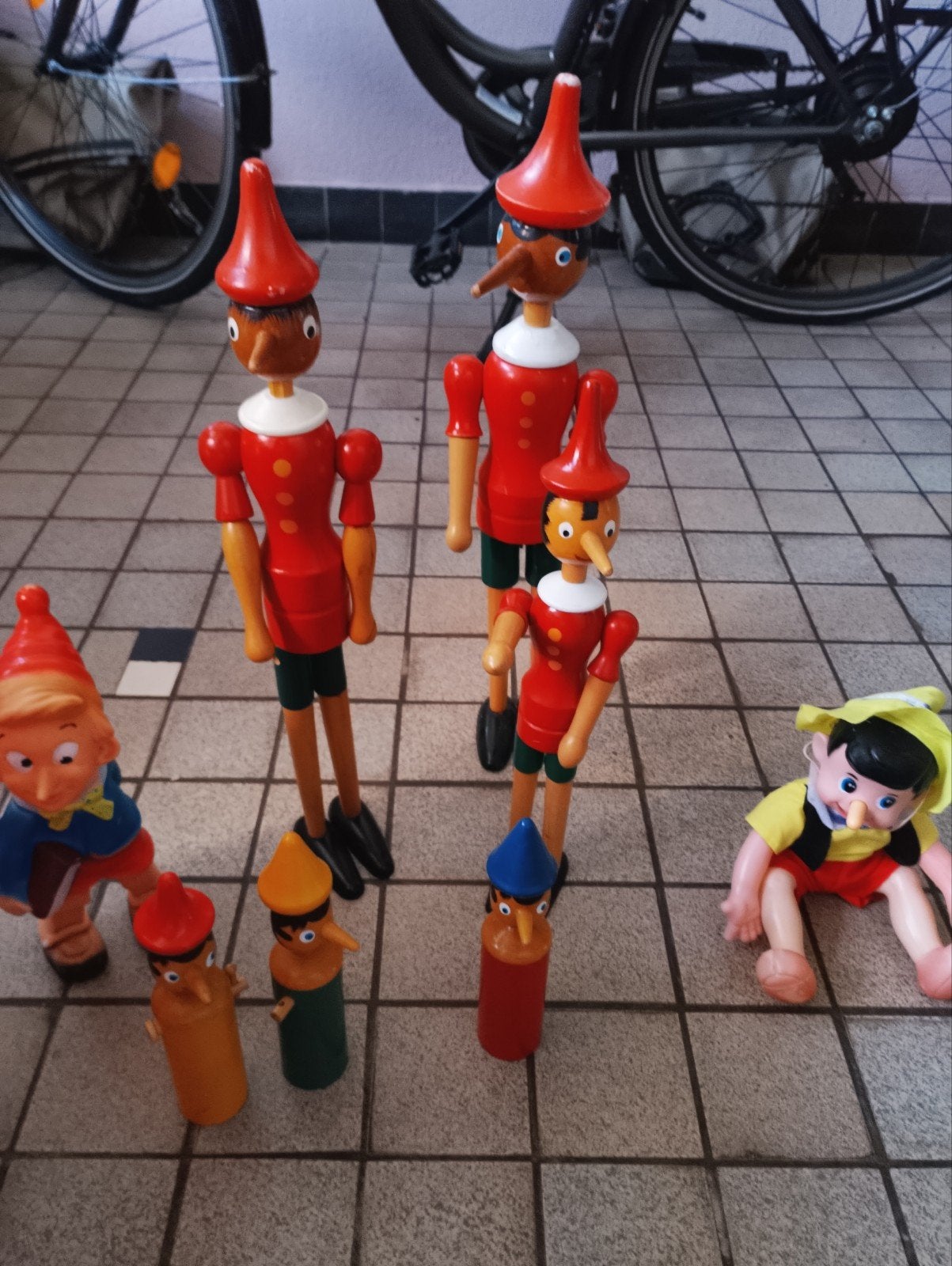Pinokkio, Ophalen