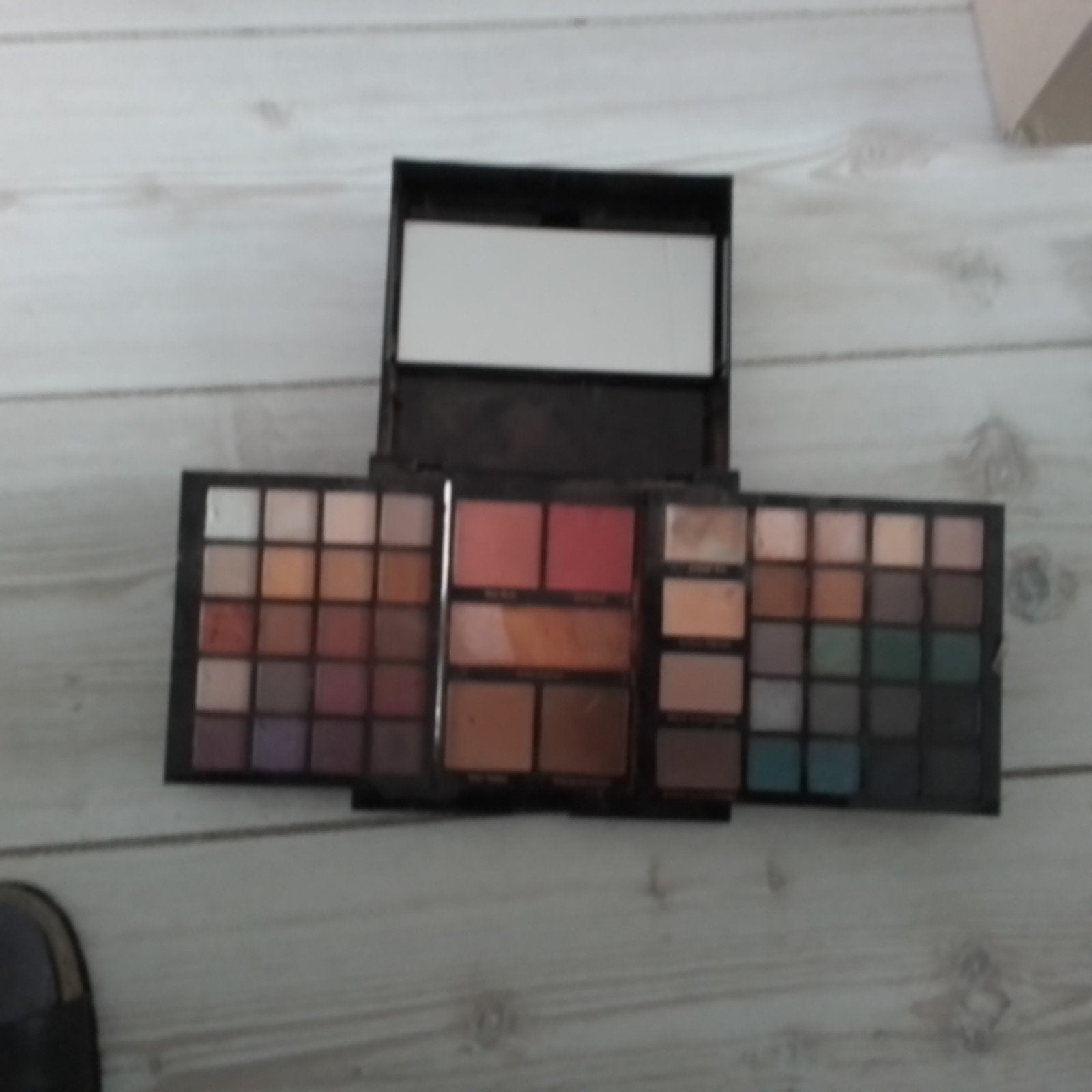 Make-up set en kwasten, Gebruikt, Overige kleuren, Gehele gezicht, Ophalen of Verzenden