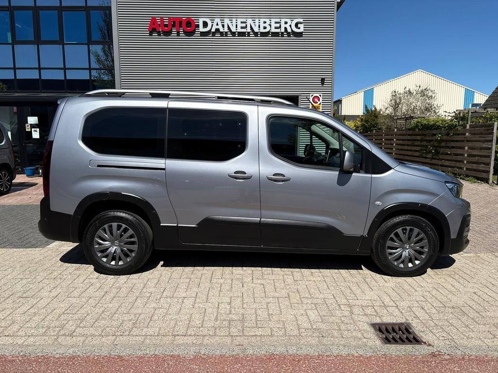 Peugeot Rifter Long 1.2 Puretech Long Allure 7p AUTOMAAT-GAR, Stof, Zwart, 1199 cc, 7 stoelen