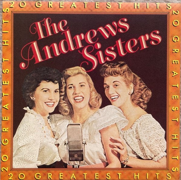 The Andrews Sisters – 20 Greatest Hits CD, Verzenden, Zo goed als nieuw, Pop, Album