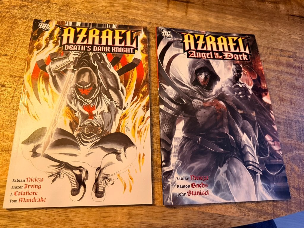 Azrael: Death's Dark Knight & Angel of the Dark (Ongelezen), Amerika, Fabian Nicieza, Ophalen of Verzenden, Zo goed als nieuw