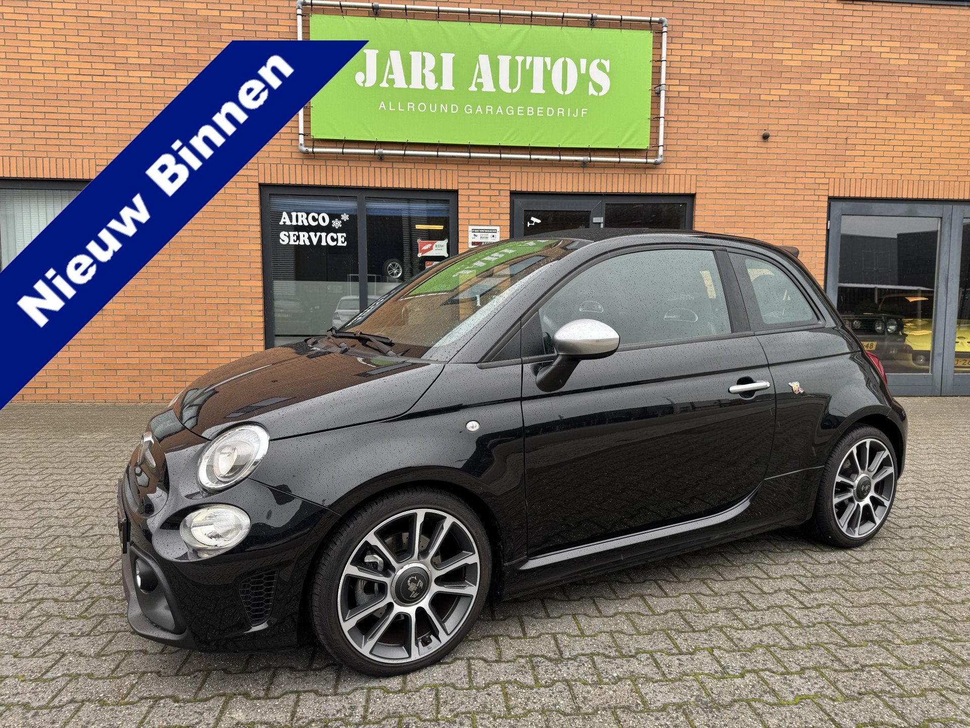 Fiat 500 1.4 T-Jet Abarth Turismo Automaat, als nieuw, Auto's, Voorwielaandrijving, 15 km/l, 4 cilinders, 4 stoelen