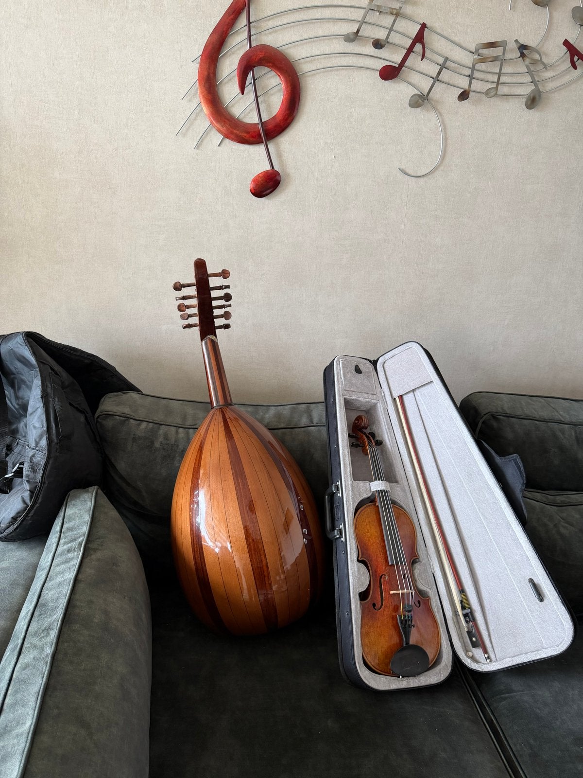 Viool en Ud te koop - De Vialon en de ud klinken geweldig, Muziek en Instrumenten, Gebruikt, Viool, Ophalen of Verzenden, 4/4-viool