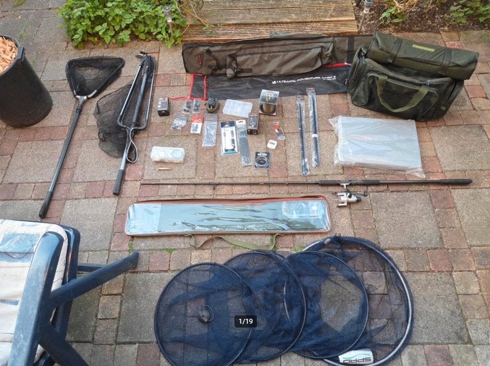 Zeer volledige uitrusting voor karpervissen., Ophalen, Nieuw, Complete set