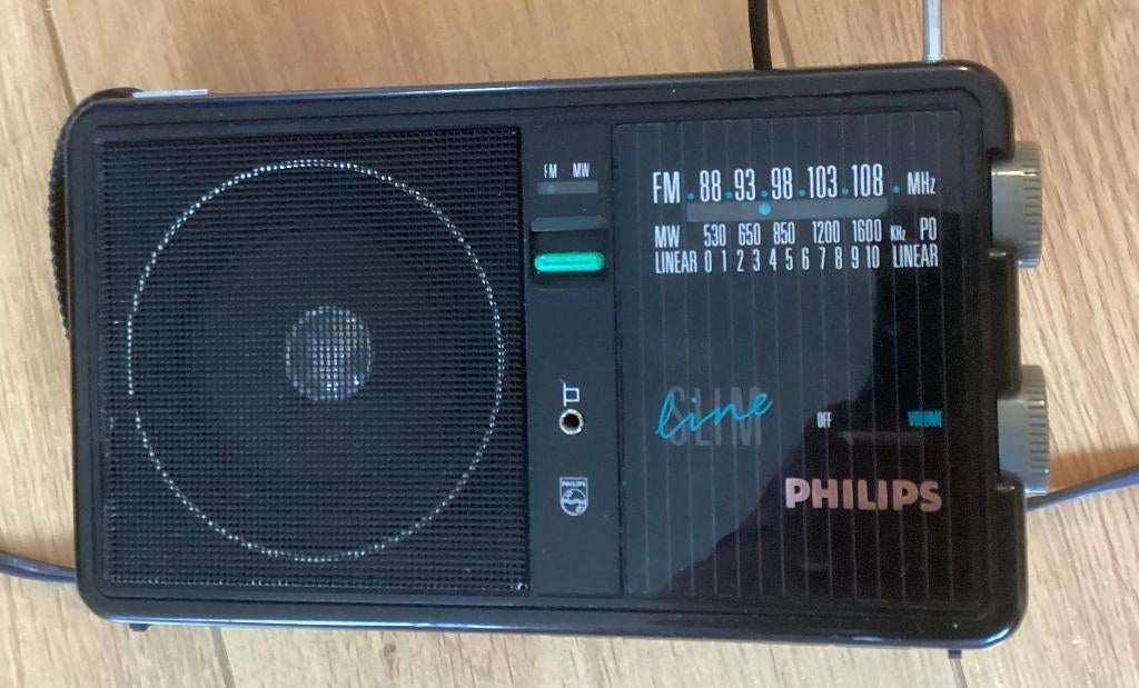 Philips Transistor Radio 12,50 euro, Ophalen of Verzenden, Zo goed als nieuw, Transistorradio