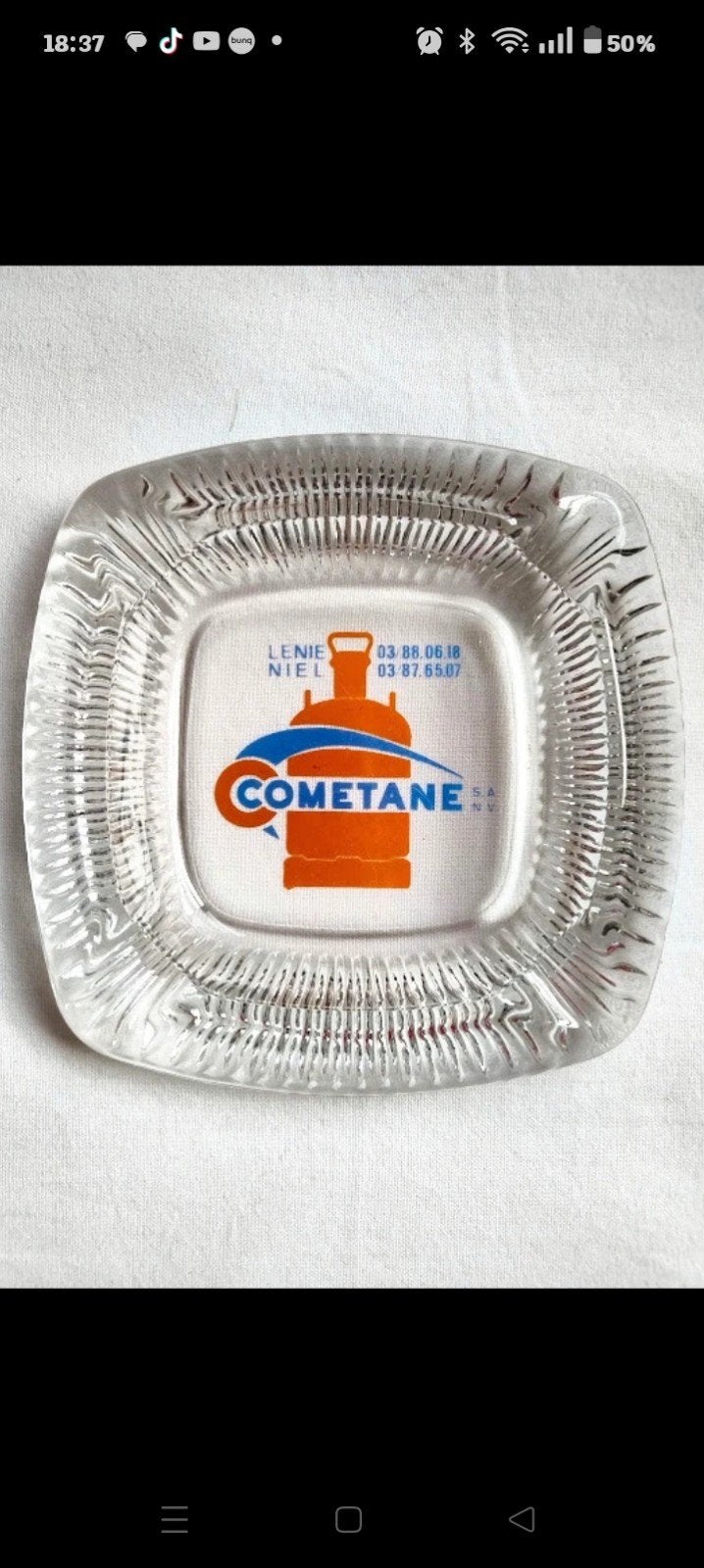 Vintage asbakken, aanstekers en Afrikaans stenen masker, Verzamelen, Ophalen of Verzenden, Gebruikt, Aansteker