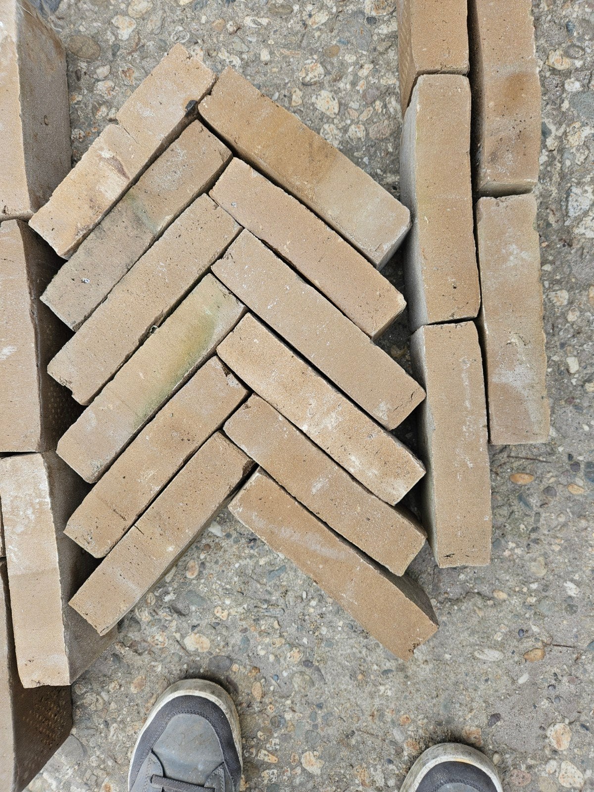Gebakken Waalformaat zandkleur, Tuin en Terras, Ophalen, Nieuw, Keramiek, Klinkers