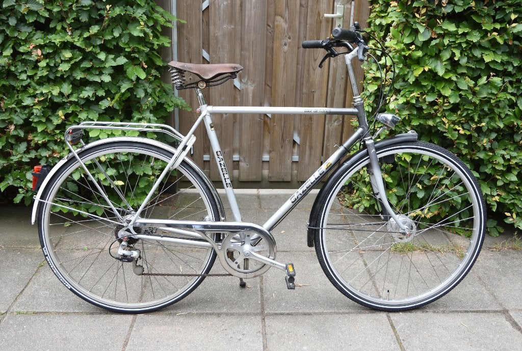 Gazelle herenfiets Frame=57cm 28inch 6 speed NIEUWE BANDEN, Ophalen, Zo goed als nieuw, 57 tot 61 cm, Gazelle