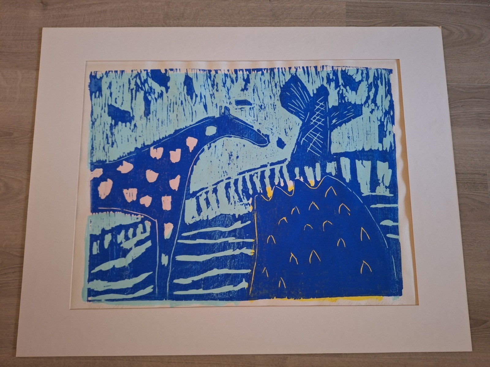 prachtige kunstprent Marieke van der Schaar, Ophalen of Verzenden
