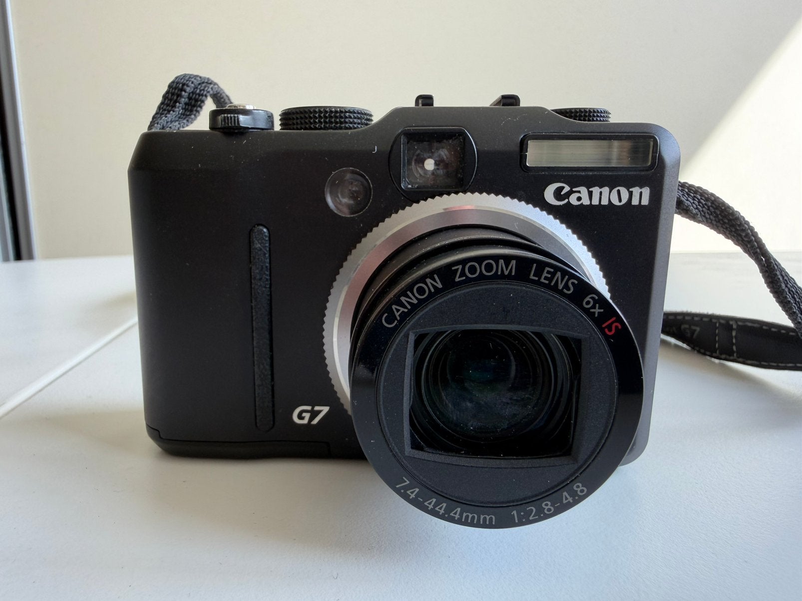 Canon Powershot G7, Audio, Tv en Foto, Fotocamera's Digitaal, Beeldstabilisatie, Accu, Canon, 10 megapixels
