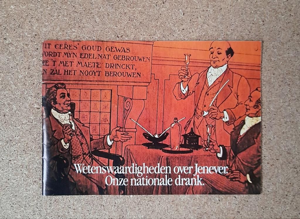De Kuyper Jenever Folder - Wetenswaardigheden over Jenever, Ophalen of Verzenden, Zo goed als nieuw, Overige typen