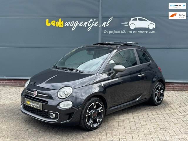 Fiat 500 1.2 500 S *schuifdak *carplay *cruise *airco *16", Voorwielaandrijving, Gebruikt, 4 cilinders, 840 kg