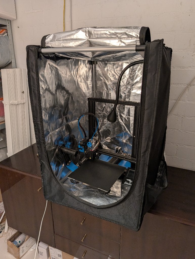 Ender 3 Pro met veel upgrades, tent en Raspberry Pi 3B, Ophalen, Gebruikt, Filament, Creality