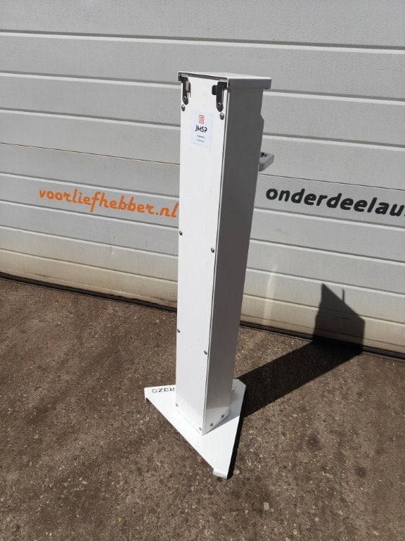 RVS Desinfectiezuil, onsmettingszuil JMPS met voetbediening, Gebruikt, JMPS, Ophalen of Verzenden, /