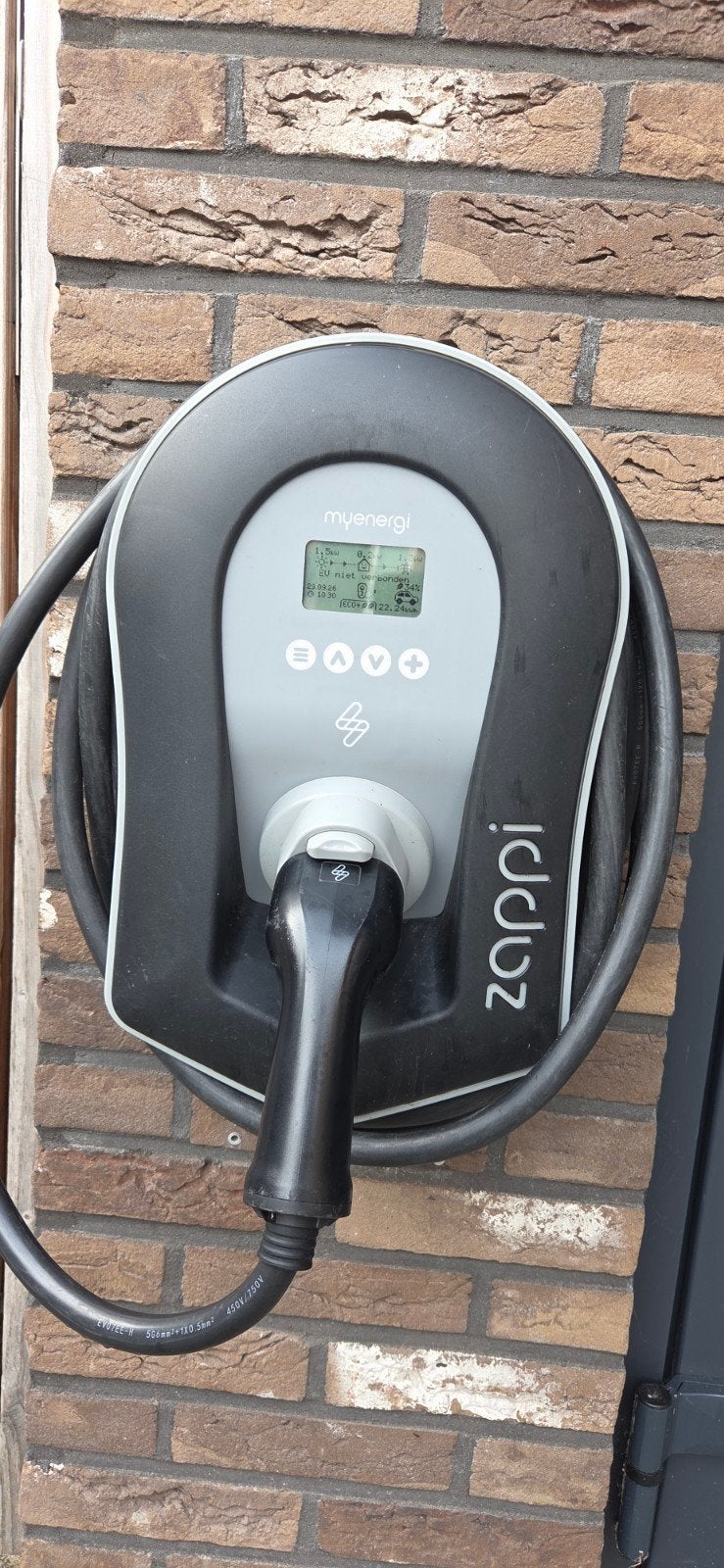 myenergi Zappi V2.1 22 kW + 2x Harvi – complete set, Auto diversen, Ophalen of Verzenden, Laadpaal