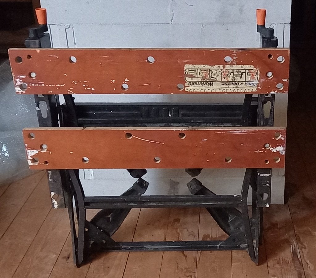 Workmate inklapbare werkbank Black & Decker, Doe-het-zelf en Verbouw, Ophalen of Verzenden, Gebruikt, 170 cm of meer, Inklapbaar