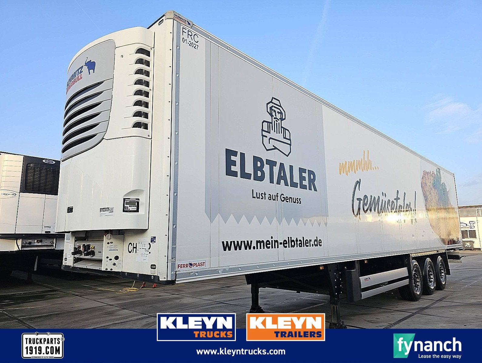 SCHMITZ SKO 24 scb doppel stock, Auto's, Vrachtwagens, Overige kleuren, Bedrijf, Geïmporteerd, Aanhangers en Opleggers